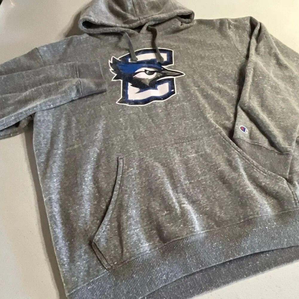 Champion Creighton Blue Jays Hooded Sweatshirt Mens XL